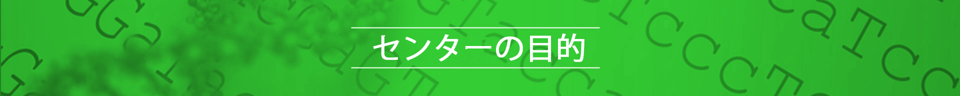 センターの目的